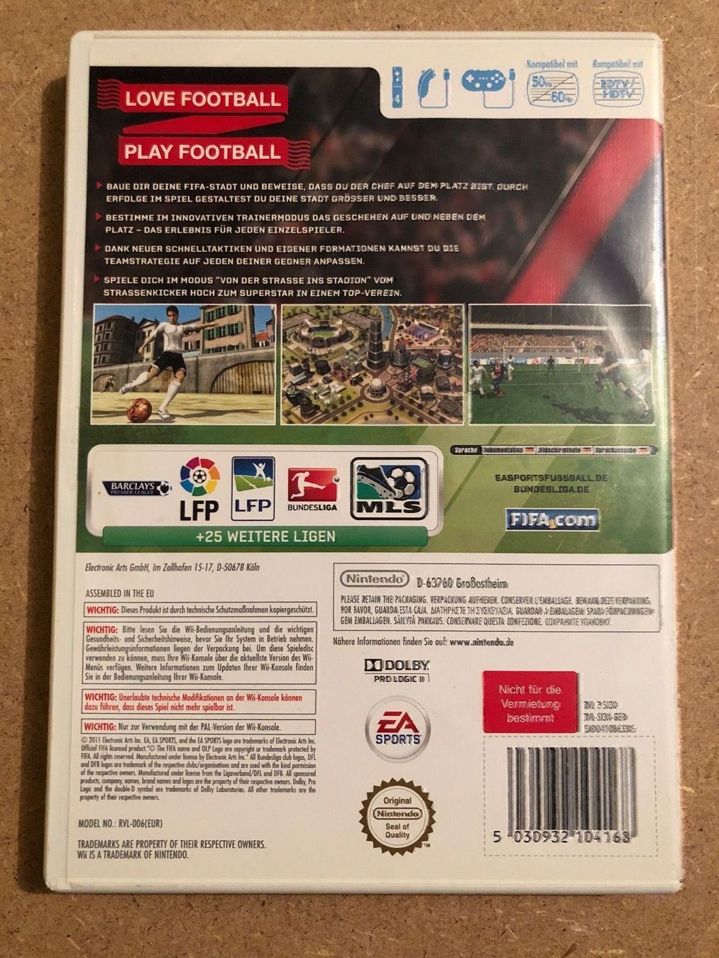 Spiele: FIFA 12 für Nintendo Wii – Gebraucht aus Kestenholz von Mad18 1
