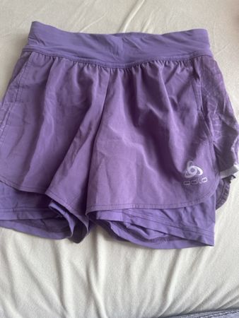 Odlo Laufshorts Damen Grösse XS lila guter Zustand