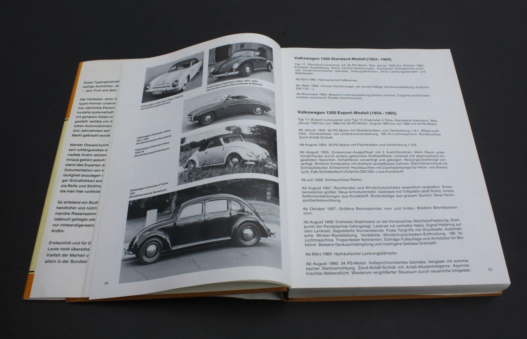 Libri: "Deutsche Autos 1945-1975" Werner Oswald Typenbuch Oldtimer – Usato da Egnach venduto da Cintegral 5