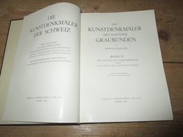 Kunstdenkmäler der Schweiz Band IV