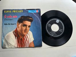 ELVIS PRESLEY rare O solo mio Hit Kult Single 60's The King
