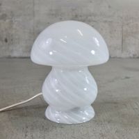 Vintage Murano Pilzleuchte aus Glas