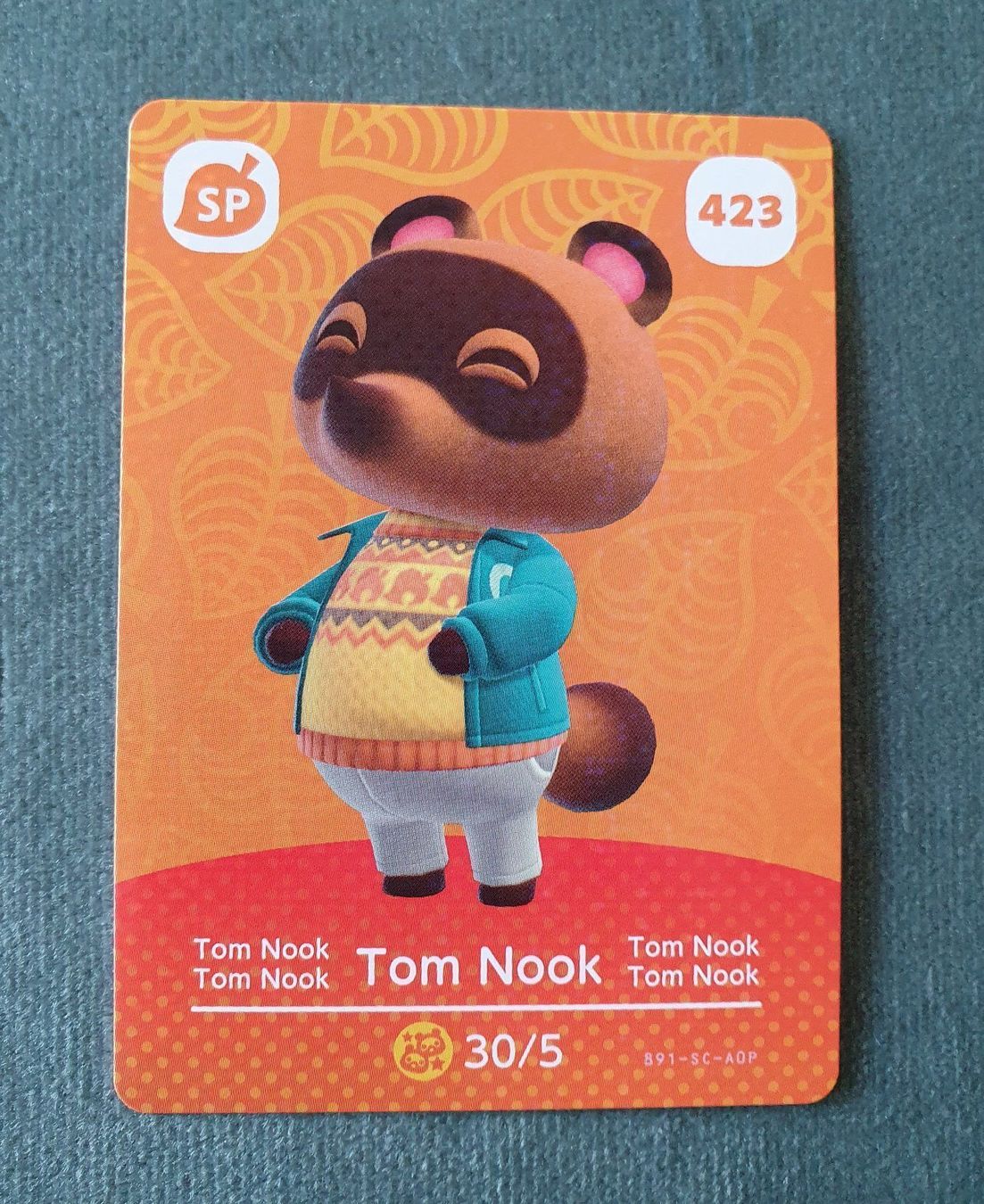 Karten: Carte amiibo Série 5 - Tom Nook #423 – Neu (gemäss Beschreibung) aus Cossonay-Ville von cba_69tt