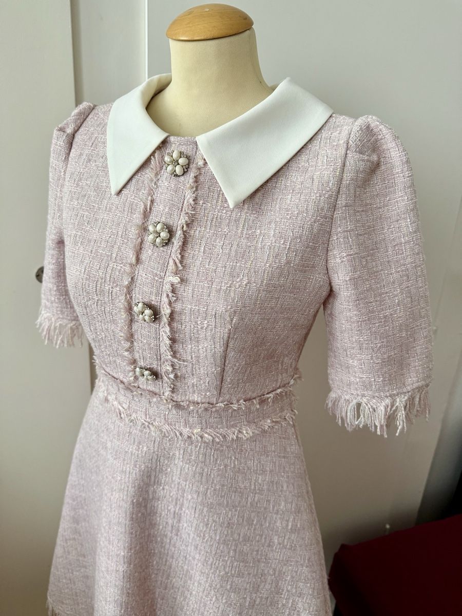 Vestiti: Robe élégante rose – Nuovo (secondo la descrizione) da Le Locle venduto da tchanatakoua 1