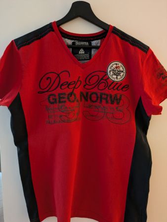 Herren T-Shirt Norway Gr. M/L