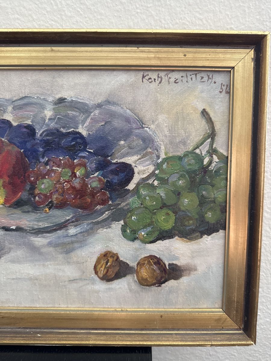 Gemälde: Originales Ölgemälde, Früchte-Stillleben, signiert – Gebraucht aus Buchs AG von ChrizZa 2