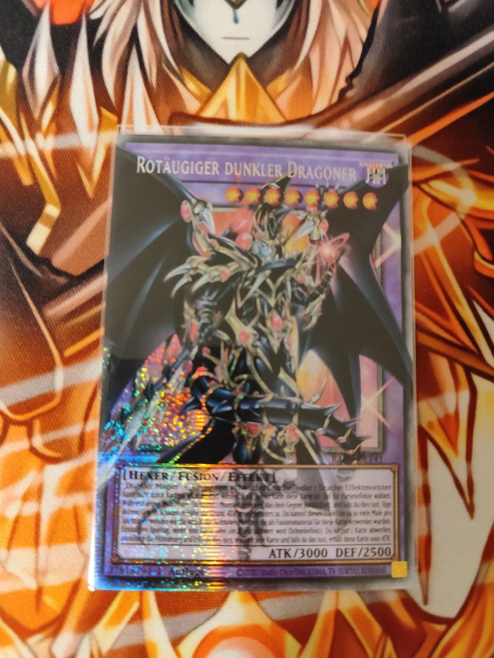 Yugioh Carte collezionabili: Yu-Gi-Oh! Rotäugiger dunkler Dragoner Overframe Starlight! – Usato da Schlieren venduto da davejuveboy429 1