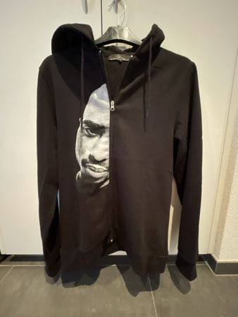 Veste à capuche motif Tupac, taille M