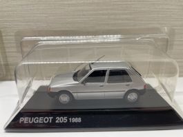Peugeot 205, 1988, Silber, Sammlermodell, Top Zustand!