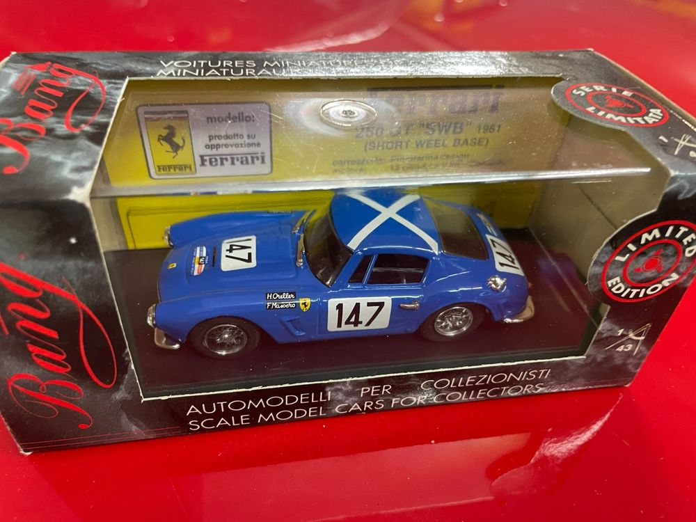 FERRARI 250 SWB AMR 1/43 avec manques EUR 52,00 - FR