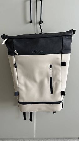 Kapten & Son Rucksack Helsinki in Cream Black 