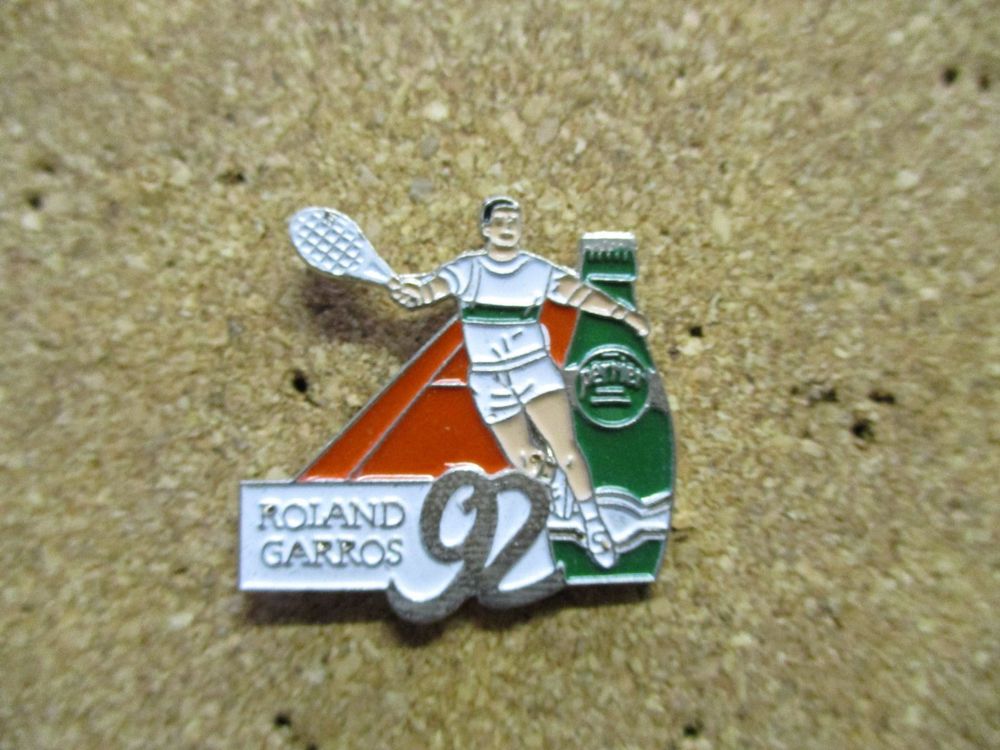Pin's Collector Roland Garros Perrier - Vintage Tennis