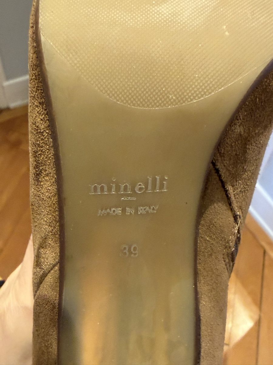 Damenschuhe: Minelli Brown Suede Knee High Boots - Size 39 – Neu (gemäss Beschreibung) aus Genève von jud_xrl8 4