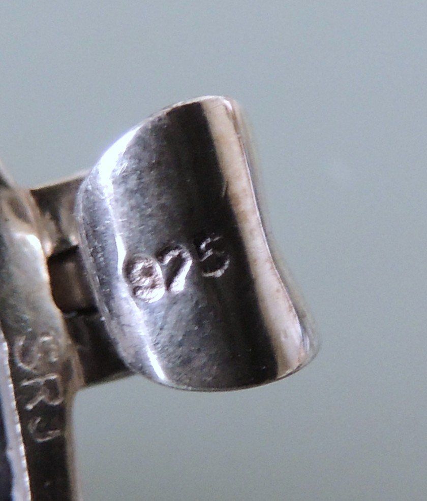 Ciondoli: Cavansit auf Heulandit Silber 925 Anhänger – Nuovo e nell'imballaggio originale da Waldenburg venduto da schaller707 6