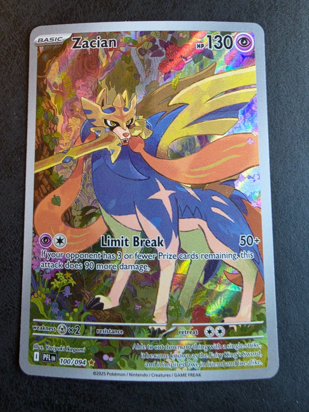 Pokémon Carte collezionabili: Pokemon Zacian EN 100/094 – Usato da triesenberg venduto da wisi369