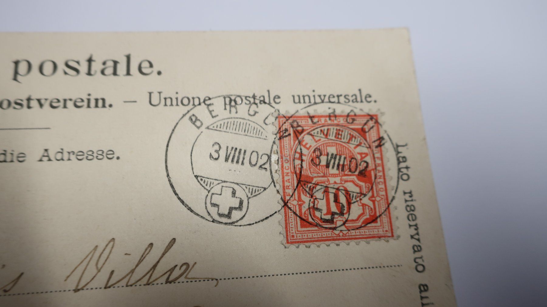 Cartoline postali: Bergün mit Piz d'Aela – Usato da Cormoret venduto da Pascalll2001 5