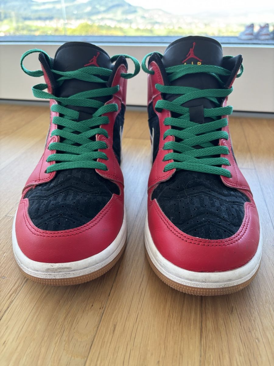 Jordan Scarpe da uomo: Jordan 1 Mid Christmas- 44.5 – Usato da Remaufens venduto da ezekiel1603 2