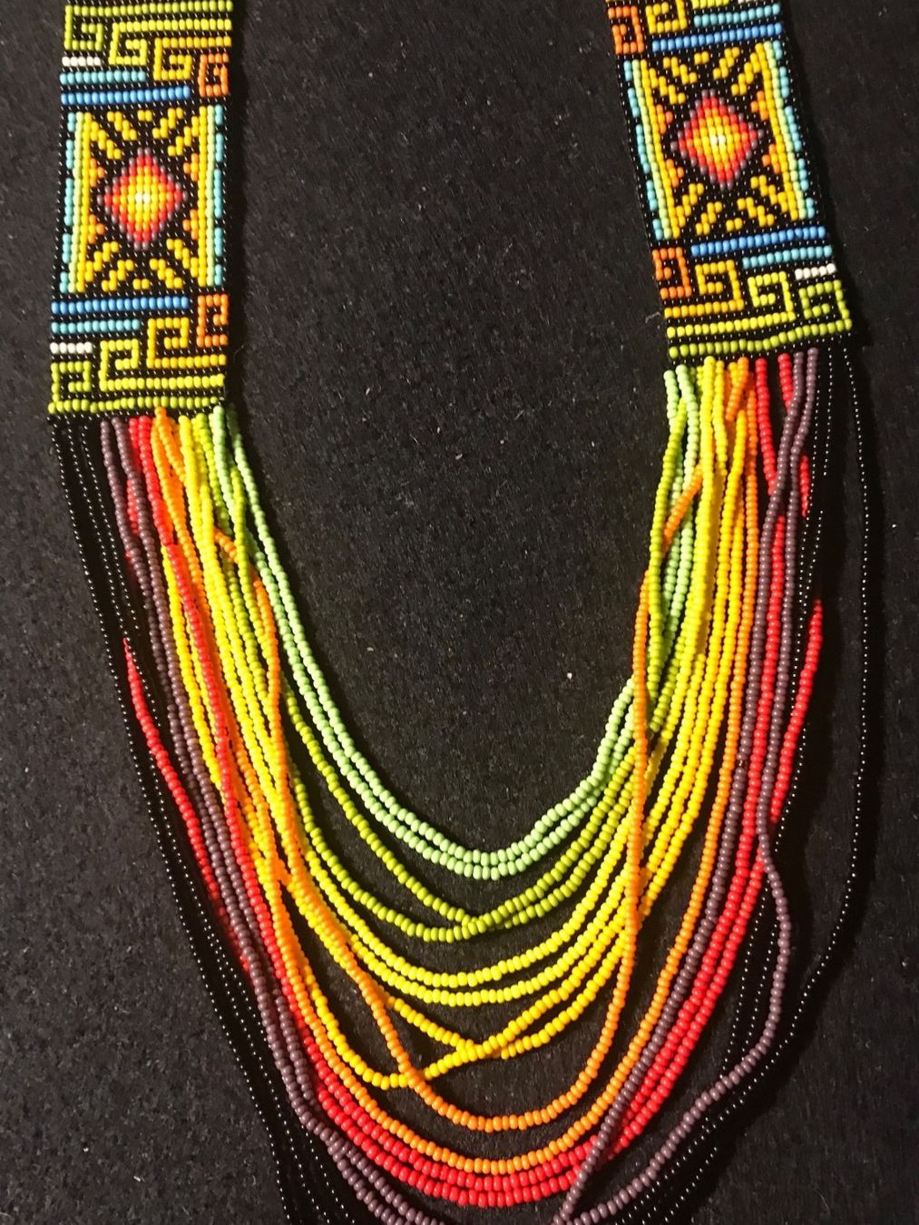 Catenine: Glasperlen Kette Amazonas – Nuovo (secondo la descrizione) da Basel venduto da Michael-Keltoi 1