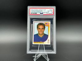Landon Donovan Panini World Cup 2002 PSA 8