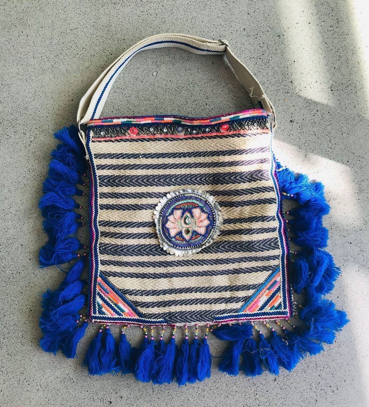 Borse da donna: Sommerliche Designertasche St. Tropez – Usato da Richterswil venduto da Solemare47Nicole