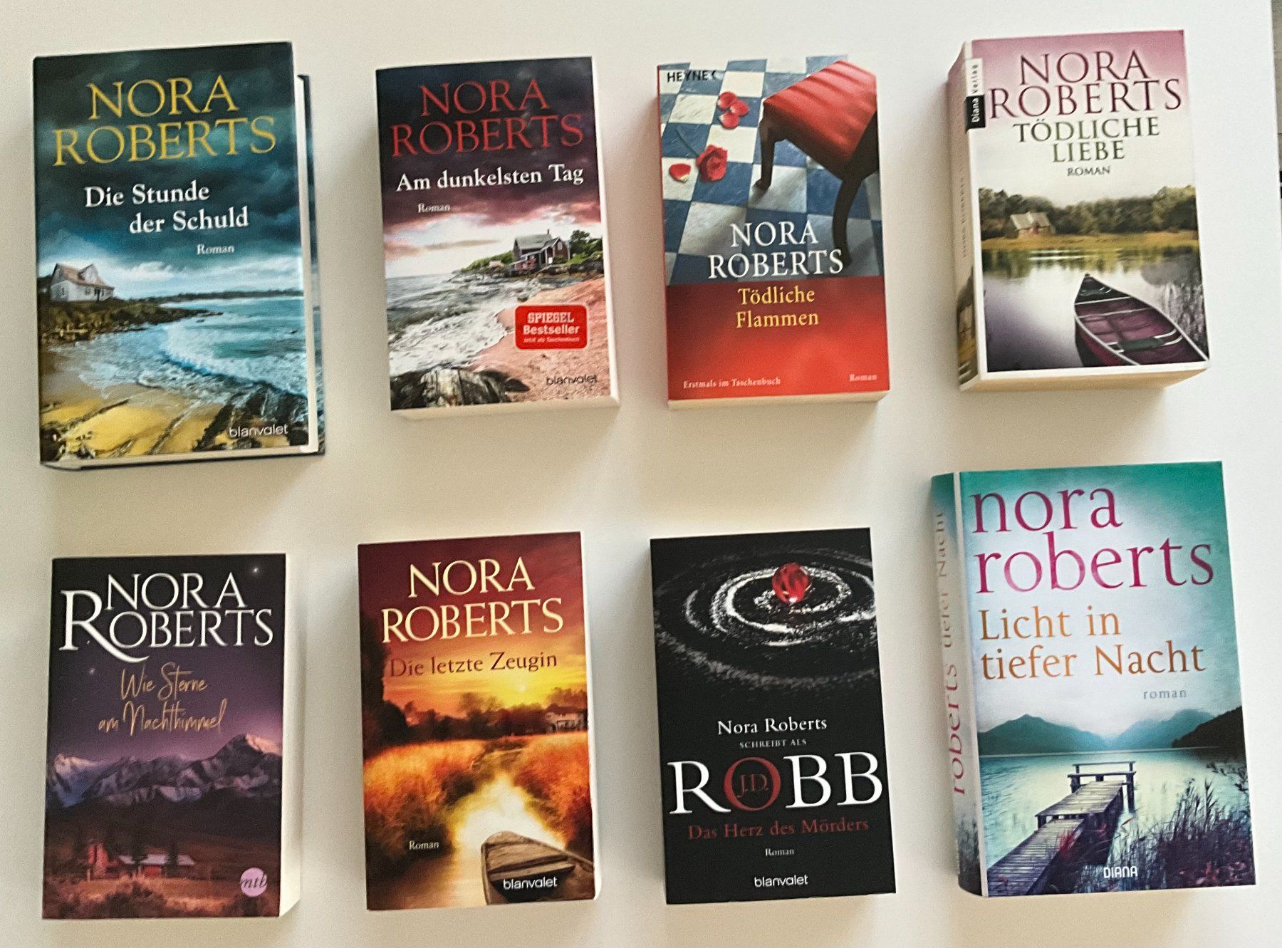 Bücher: 8 x Nora Roberts – Gebraucht aus Wettingen von Firstnicca