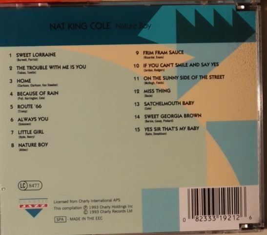 CDs: Nat King Cole – Nature Boy – Gebraucht aus Luzern von CONTENTI 4