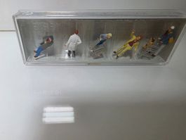 Preiser Figuren Beim Einkaufen H0 1:87 Set 10492 neu
