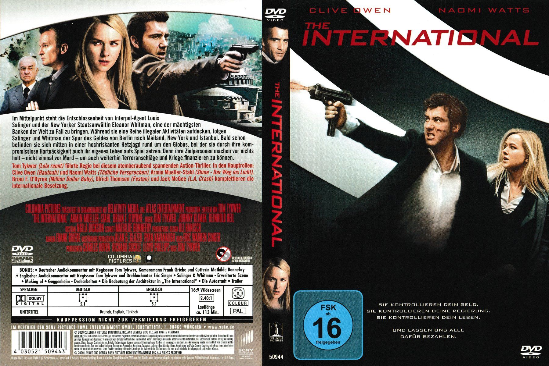 Tous les DVDs: DVD - The International – D'occasion à Langnau am Albis par MediaRescuerKeLoX