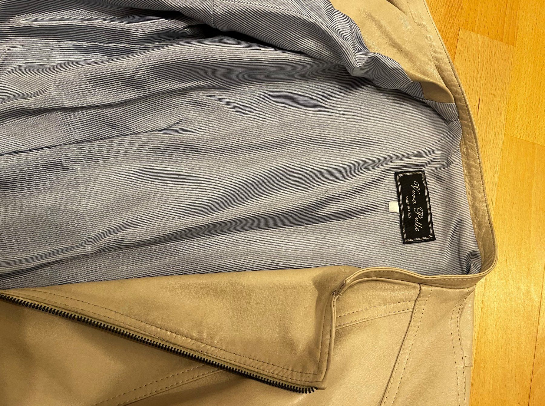 Giacche: Lederjacke Beige – Usato da Maienfeld venduto da 2nd-Hand-Parts 3