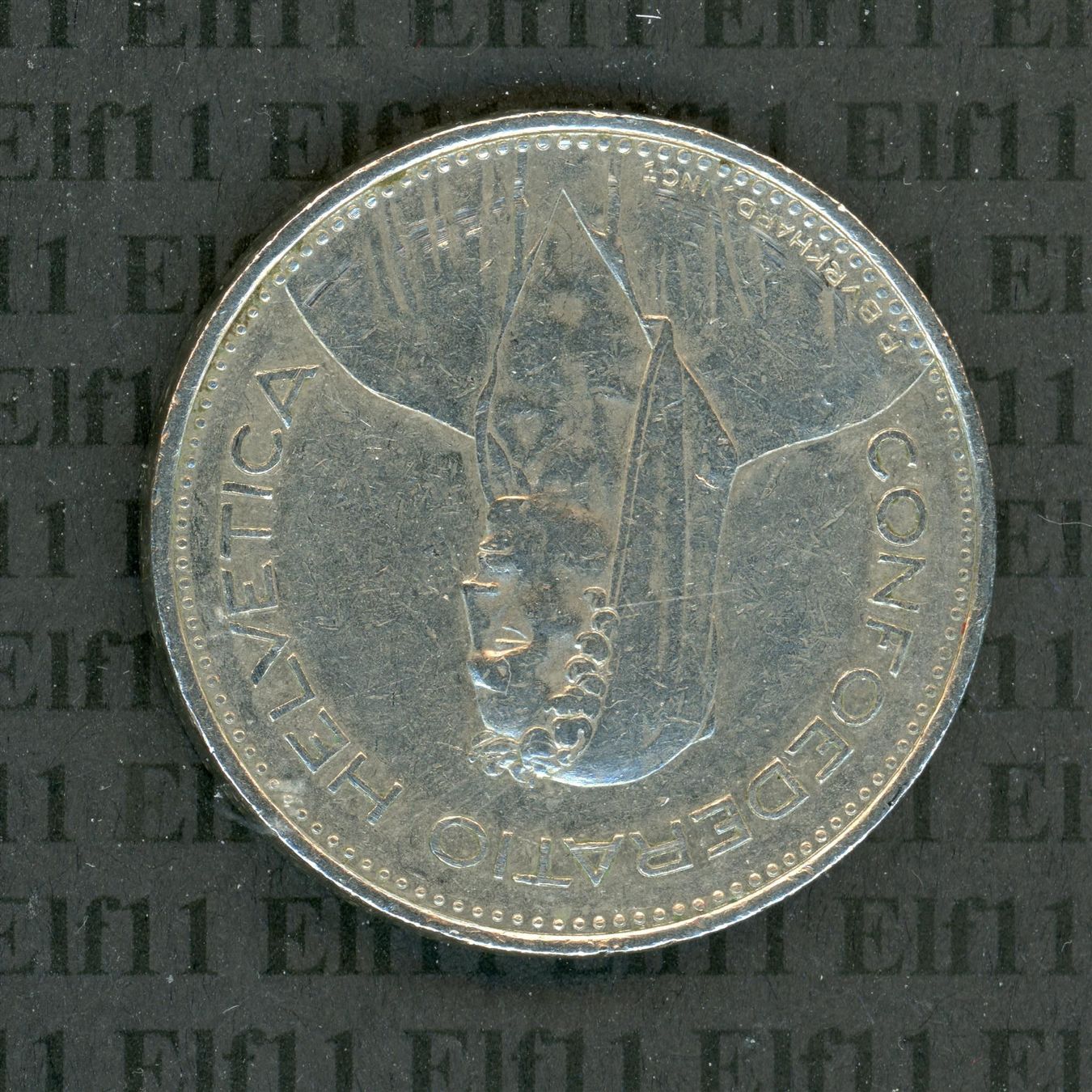 Tutti le monete: CHF___5.00 1981 -vz 5 Franken – Usato da Widnau venduto da Elf11 1