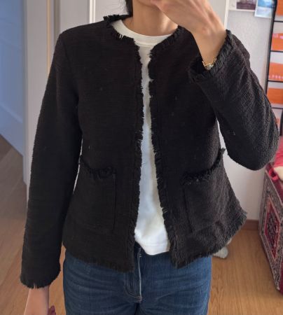 Mango Tweed Jacke Grösse M