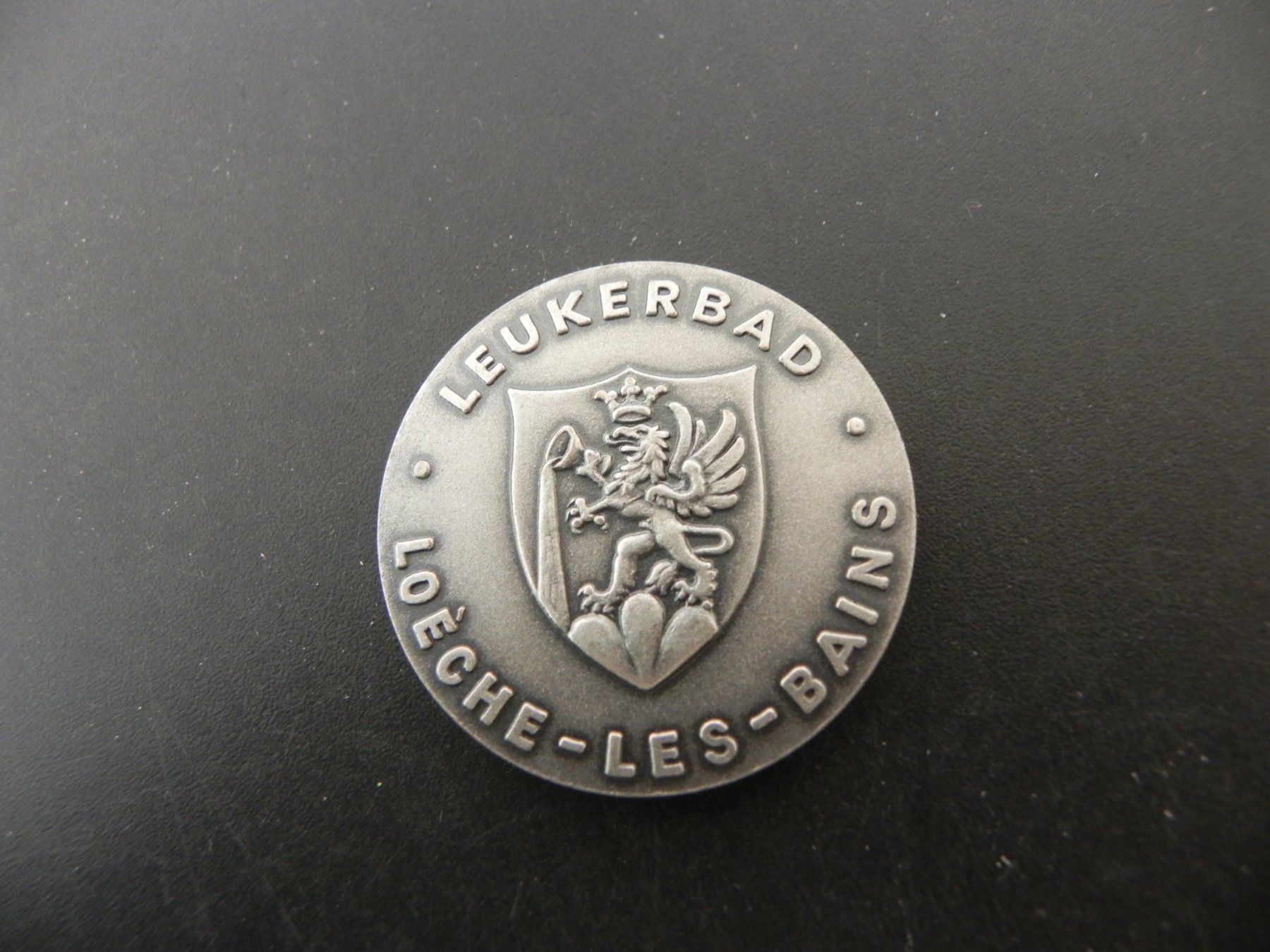 Medaillen: Medaille Kurort Leukerbad – Gebraucht aus Biel/Bienne von Gogolozi 1
