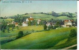 Schwarzenberg  LU  15. Aug. 1919 farbig sehr gut erhalten