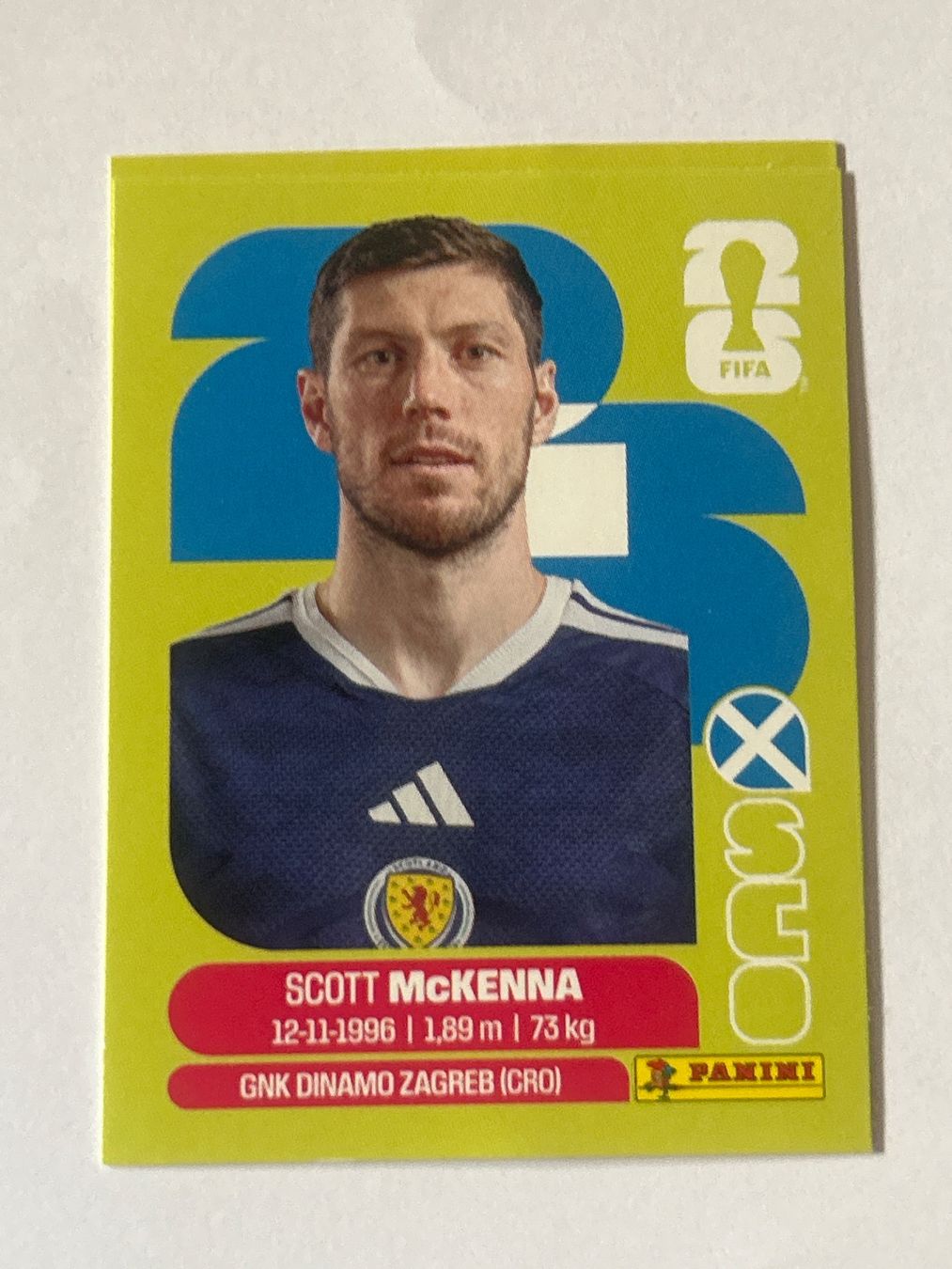 Panini Carte collezionabili: Panini WM 2026 Sticker - McKenna SCO 7 – Nuovo (secondo la descrizione) da Troistorrents venduto da sim_d75d