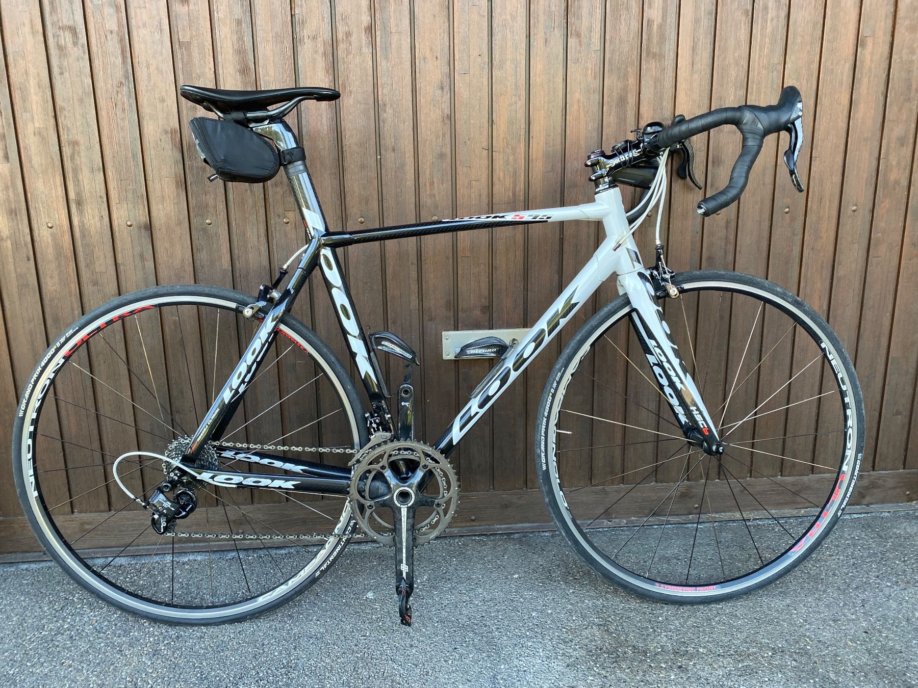 Rennrad Velo Look 595 Carbon L Size weiss schwarz 2008 Acheter sur Ricardo