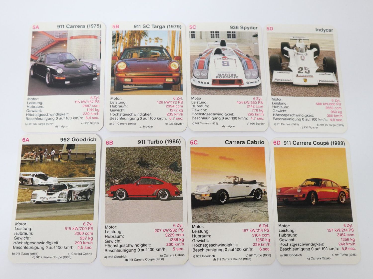 Giochi: Porsche Quartett Mega Trumpf, Top Zustand – Usato da Eschenbach SG venduto da Astalavista 4