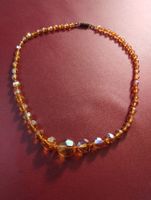 Vintage Halskette, goldfarben, Herbst-Look, Top Zustand