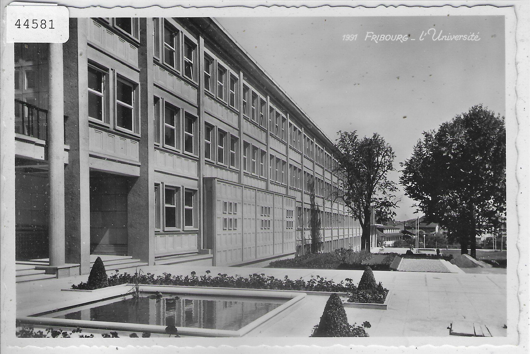 Cartoline postali: Fribourg - L'Universite – Usato da Ettingen venduto da Kartenplanet