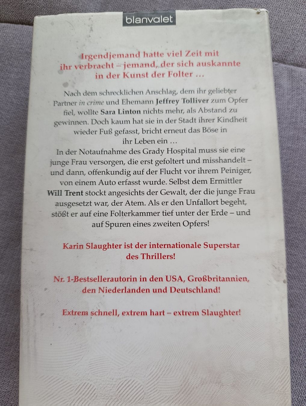 Libri: Karin Slaughter Tote Augen – Usato da Bellach venduto da TORA4 1