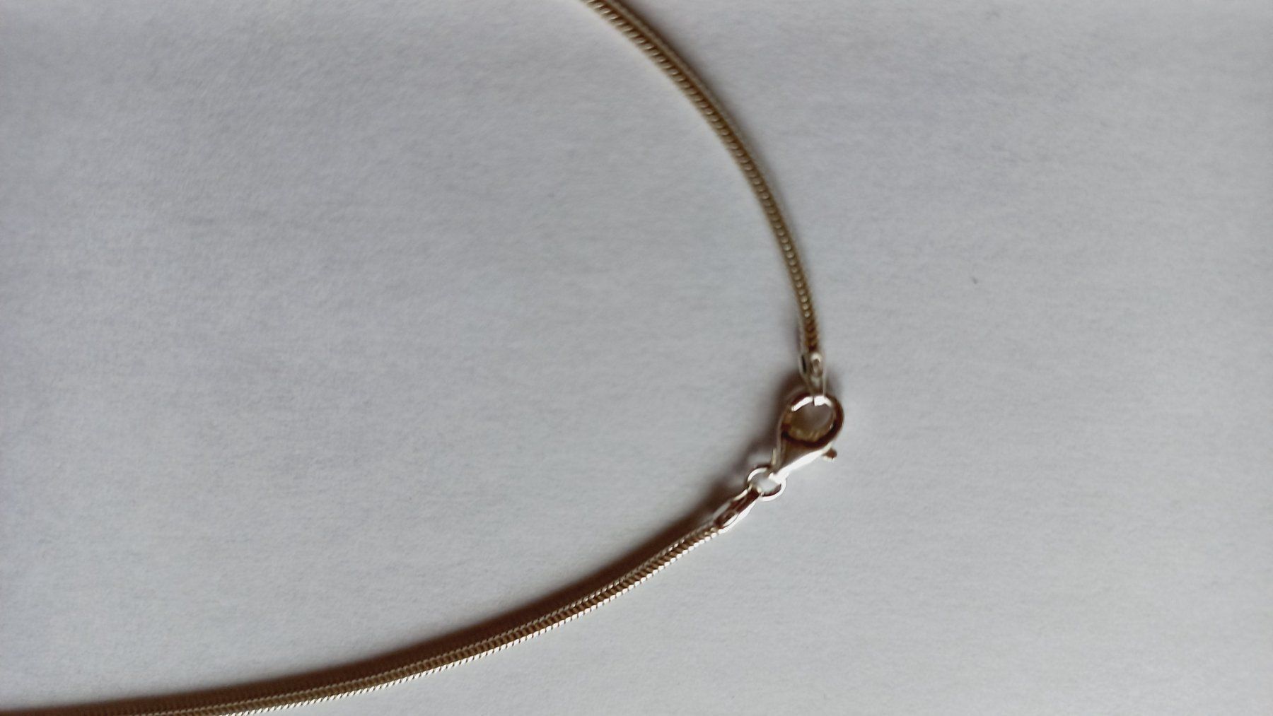 Catenine: Silber Halskette 42cm, Durchmesser ca.1,6mm – Nuovo e nell'imballaggio originale da Winistorf venduto da acreativ 1