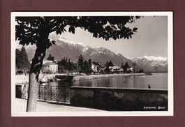 LOCARNO - Quai - 1938