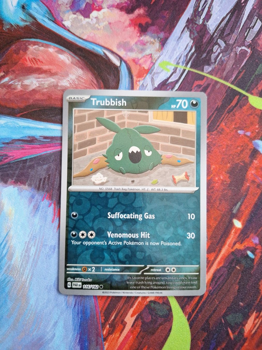Pokémon Sammelbilder & Trading cards: Trubbish - Reverse Holo - Pokemon Paradox Rift – Gebraucht aus Altstätten SG von GGsGameshop