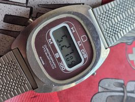 274 ESA 942.711 LCD chronograph aus1975 wunderschoen