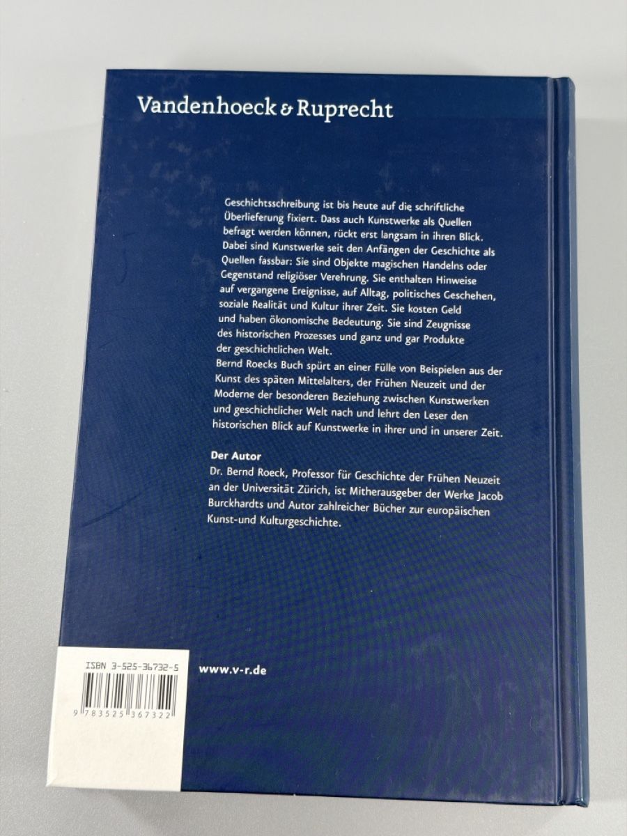 Libri: Das historische Auge - Bernd Roeck Buch – Usato da Sennhof venduto da Johnbest 5
