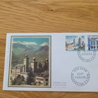 FDC mit Seidenbild 1978 Bern