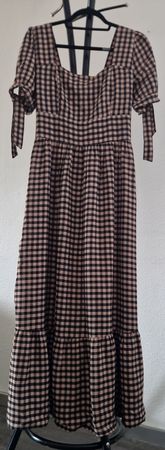 Elegantes Kleid, Gr. 38, kariert