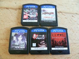 5 japanische Spiele für Sony PS Vita