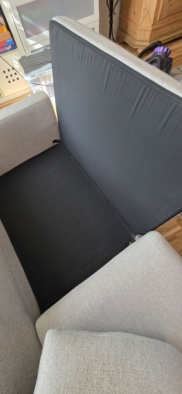 Rolf Benz Divani: Rolf Benz Sofa hellgrau  3-Sitzer  – Usato da Wetzikon ZH venduto da Goldy1927 5