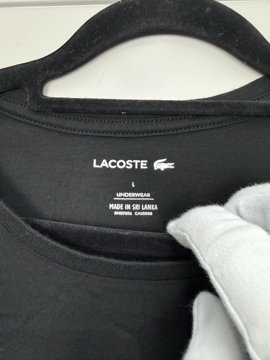 Lacoste T-shirts: Lacoste tee (lot 3x) – D'occasion à Lausanne par Unehistoiredesapes 1