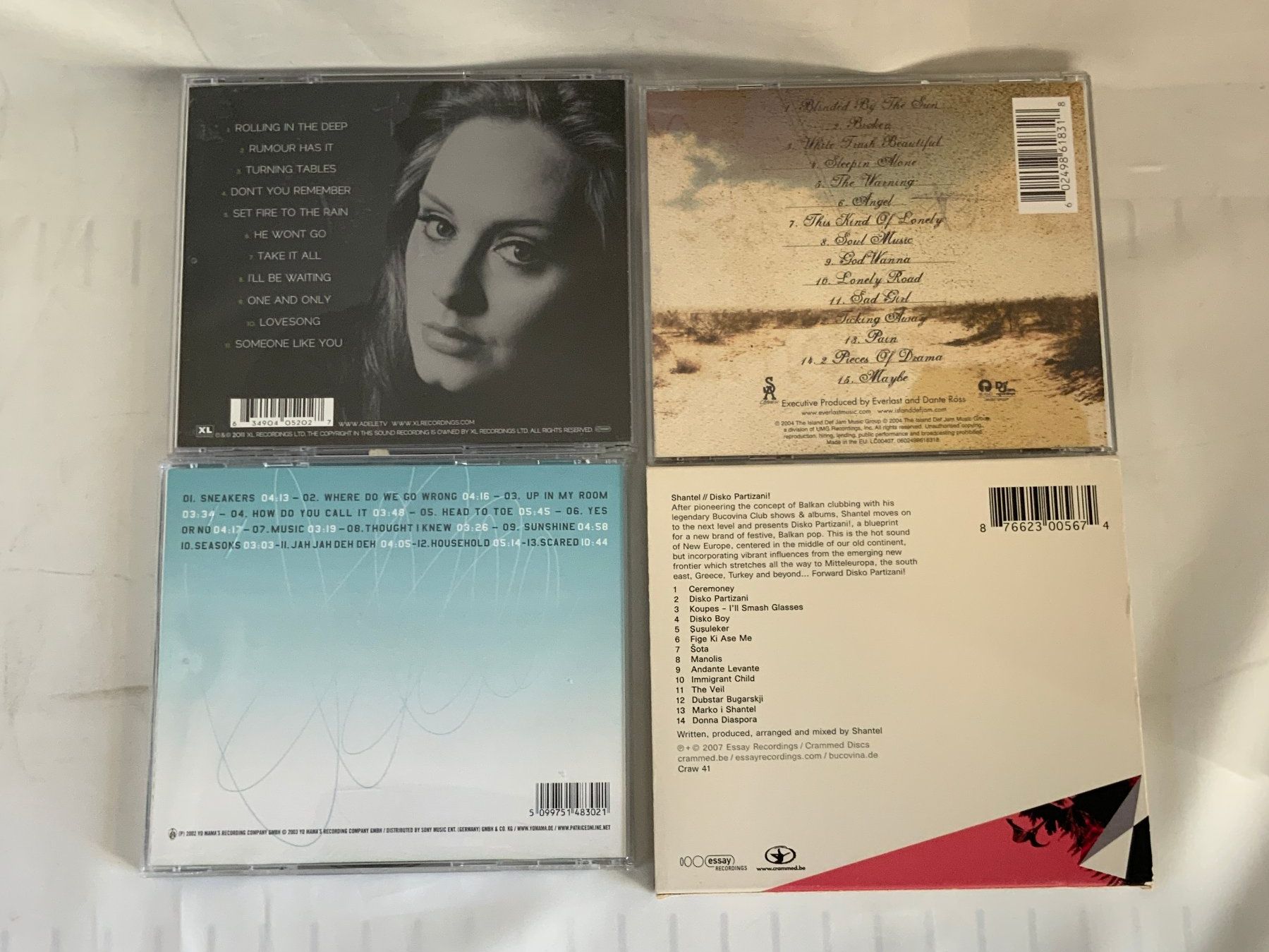 CD: CDs Paket: Adele, Shantel, Overlast, etc. 8 Stk. – Usato da Zürich venduto da Drahtzug 1